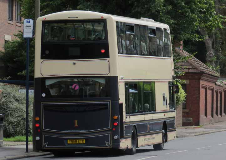 First Sheffield Volvo B9TL Wright 1 A5039